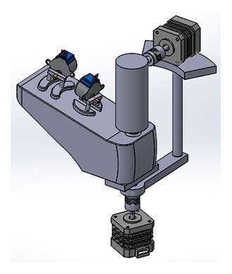 Universal device for joystick actuation of motorized wheelchairs